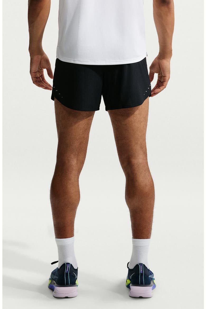 Stride Running Shorts, Alternate, color, BLACK/ REFLECTIVE SILVER