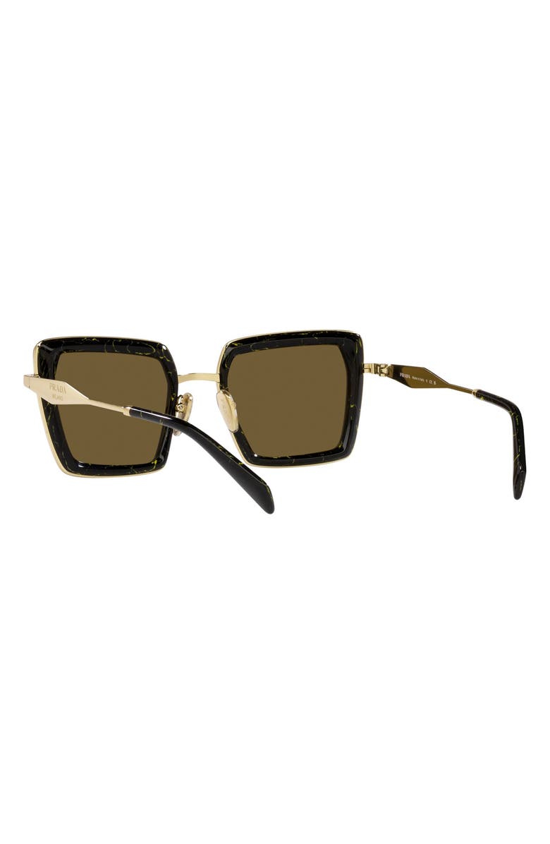 Prada 52mm Square Sunglasses, Alternate, color, 