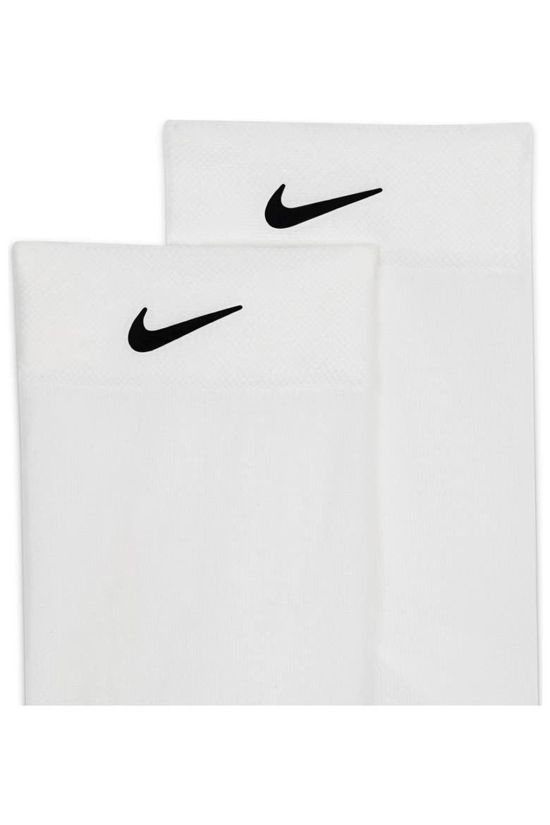 Assorted 2-Pack Sheer Ankle Socks, Alternate, color, WHITE/ BLACK