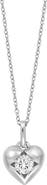 Bony Levy Icon Diamond Heart Pendant Necklace