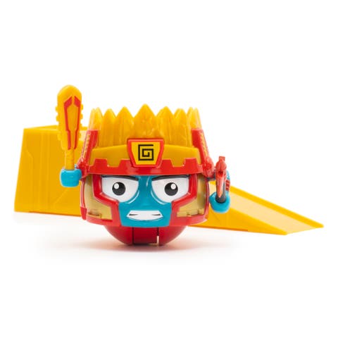 Training Pack Volcanon Weapon Wielding Toy Warrior, 5+