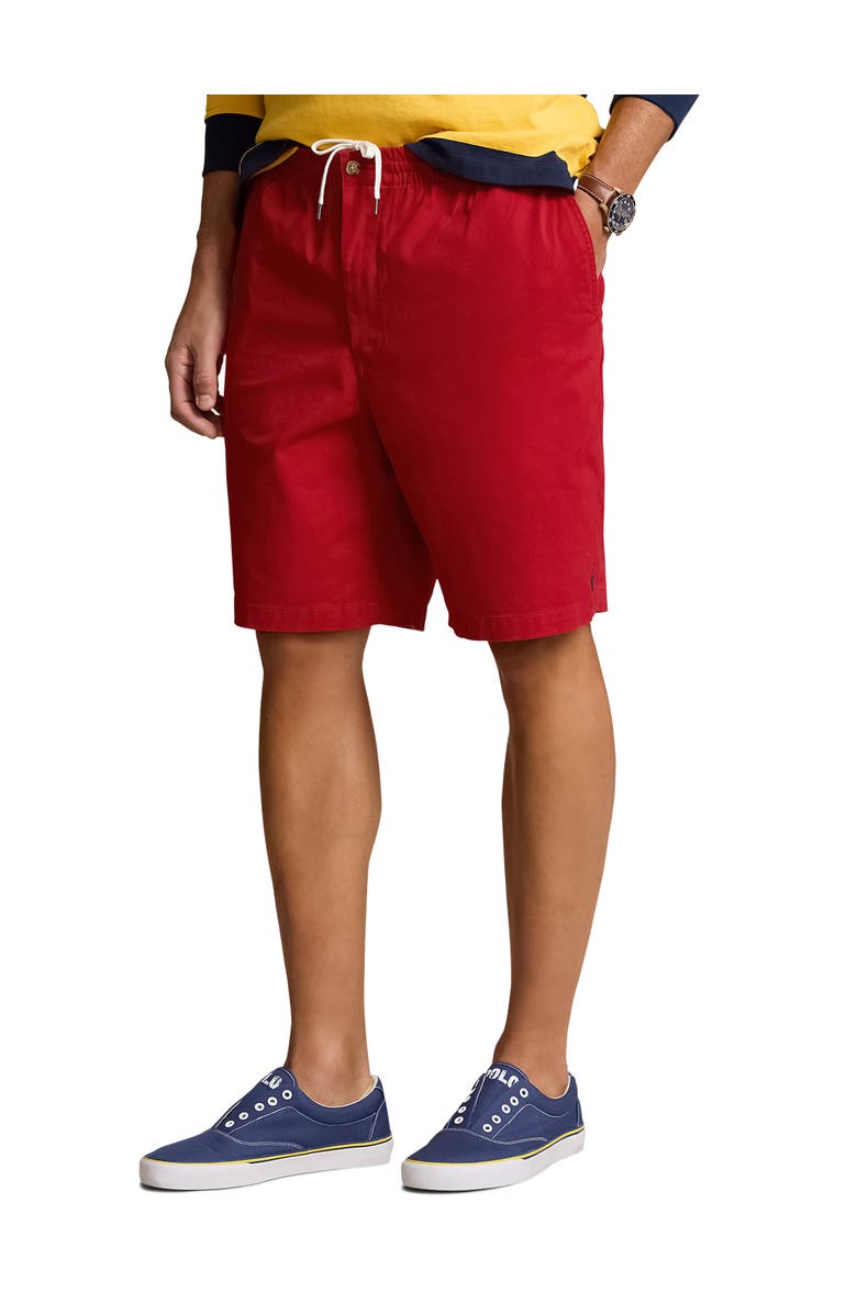 Polo Ralph Lauren Big & Tall Stretch Cotton Shorts, Main, color, Rl 2000 Red