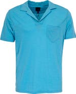 Lords of Harlech Bobby Merino Wool Johnny Collar Polo