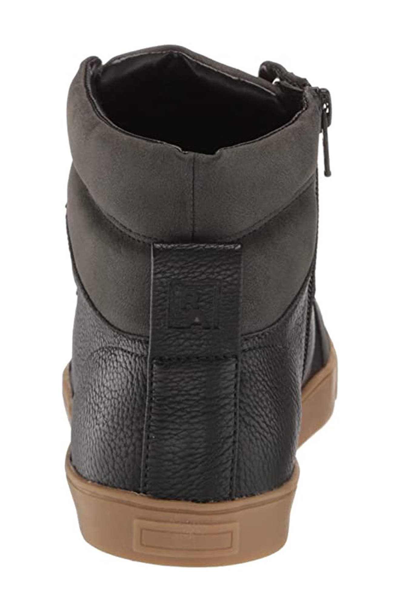 Rebecca Allen The High Top Sneaker, Alternate, color, Black