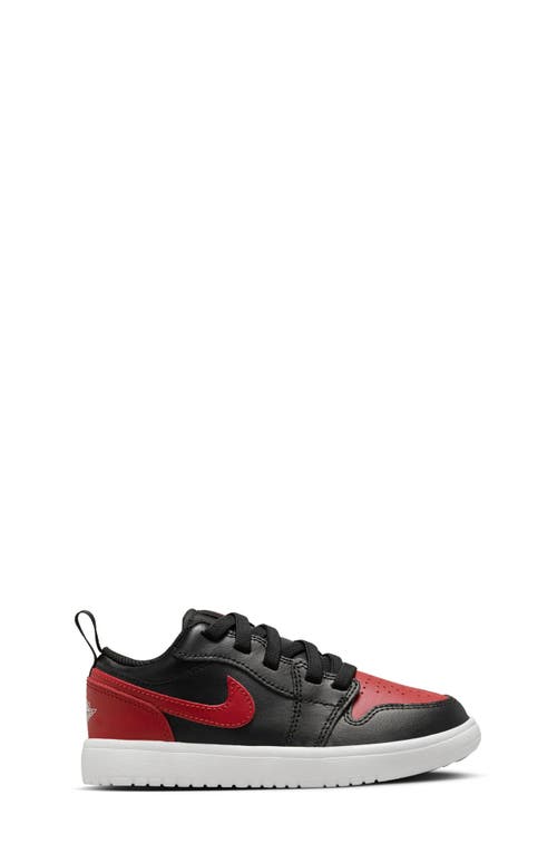 Nike Kids' Air Jordan 1 Low Alt Sneaker In Black/varsity Red/summit