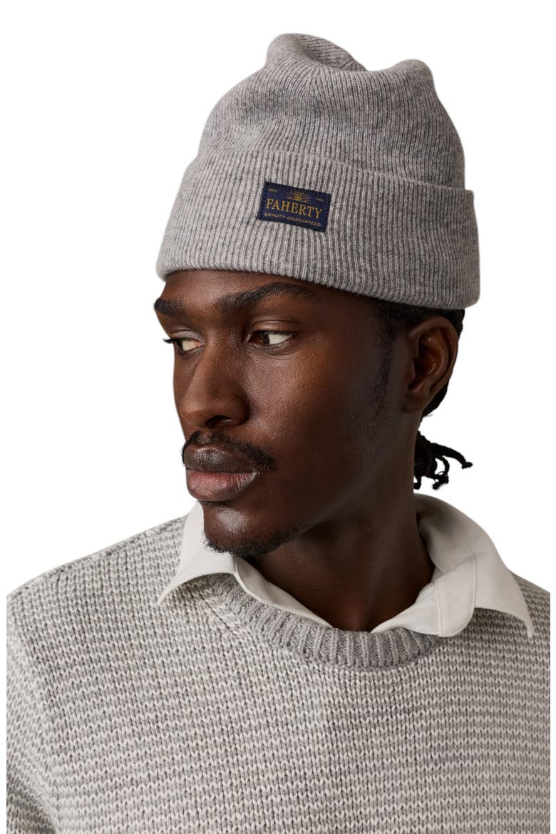 Heirloom Organic Cotton Crewneck Sweater, Alternate, color, STEEL SHORES FEEDER