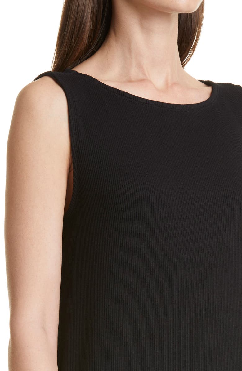 Eileen Fisher Bateau Neck Shift Dress, Alternate, color,