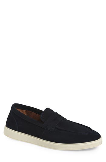 Steve Madden Hilo Sneaker Loafer In Blue