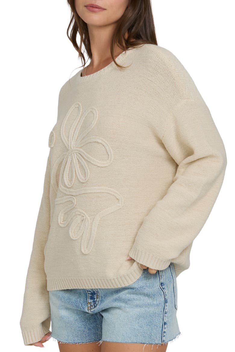 Soft Wave Sweater, Alternate, color, WHITE CAP