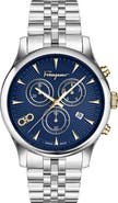 FERRAGAMO Duo Chronograph Bracelet Watch, 28mm