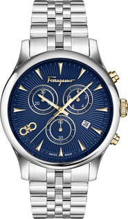 FERRAGAMO Duo Chronograph Bracelet Watch, 28mm