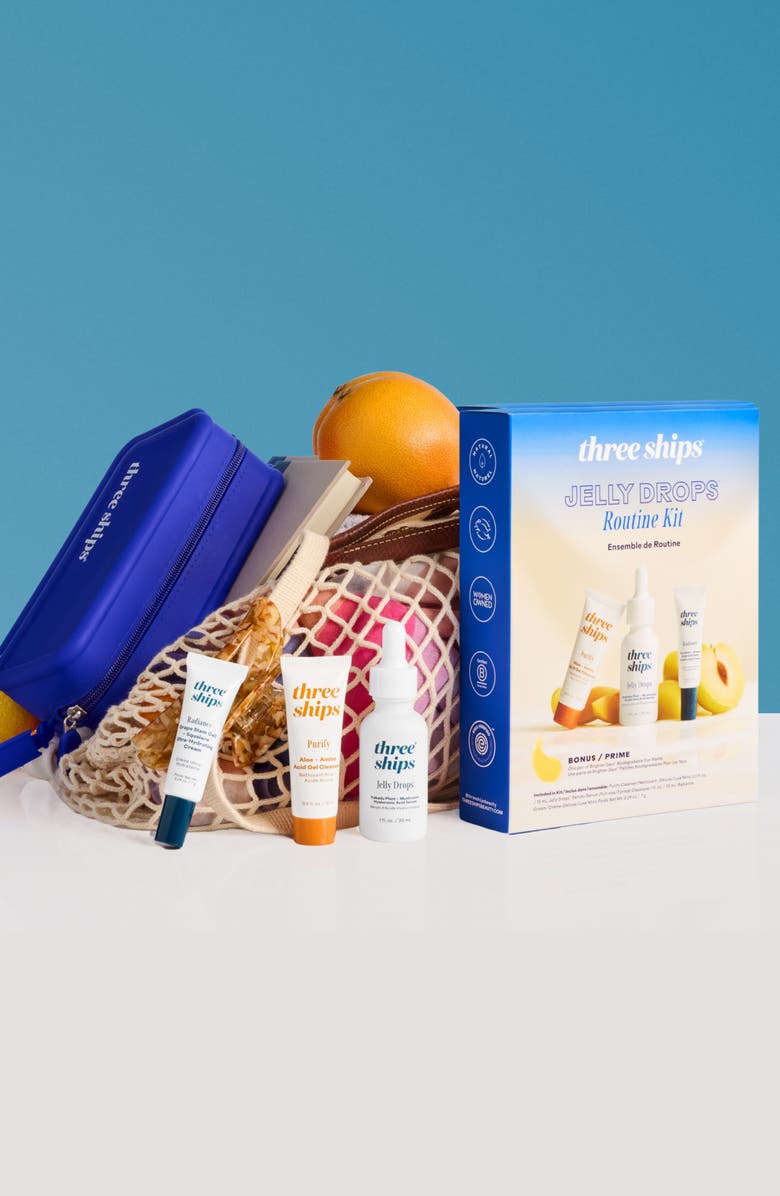 Three Ships Jelly Drops 4-Piece Routine Kit, Alternate, color,