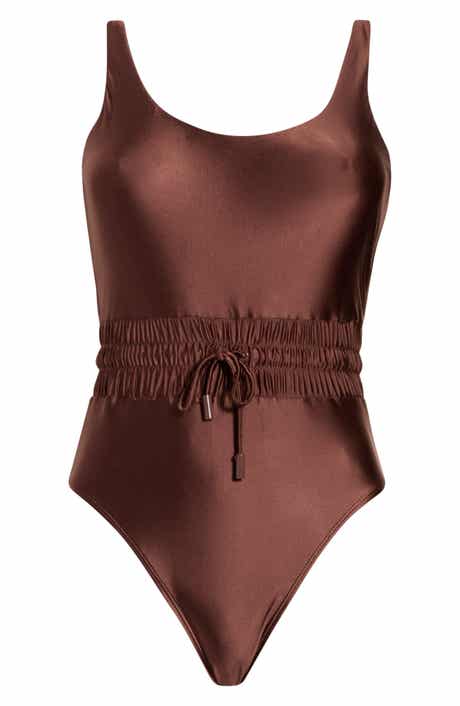 Good American Waist Framer One-Piece Swimsuit