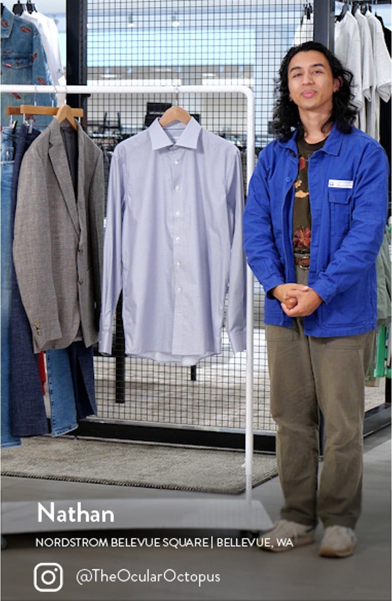 Contemporary Fit Twill Dress Shirt, sales video thumbnail