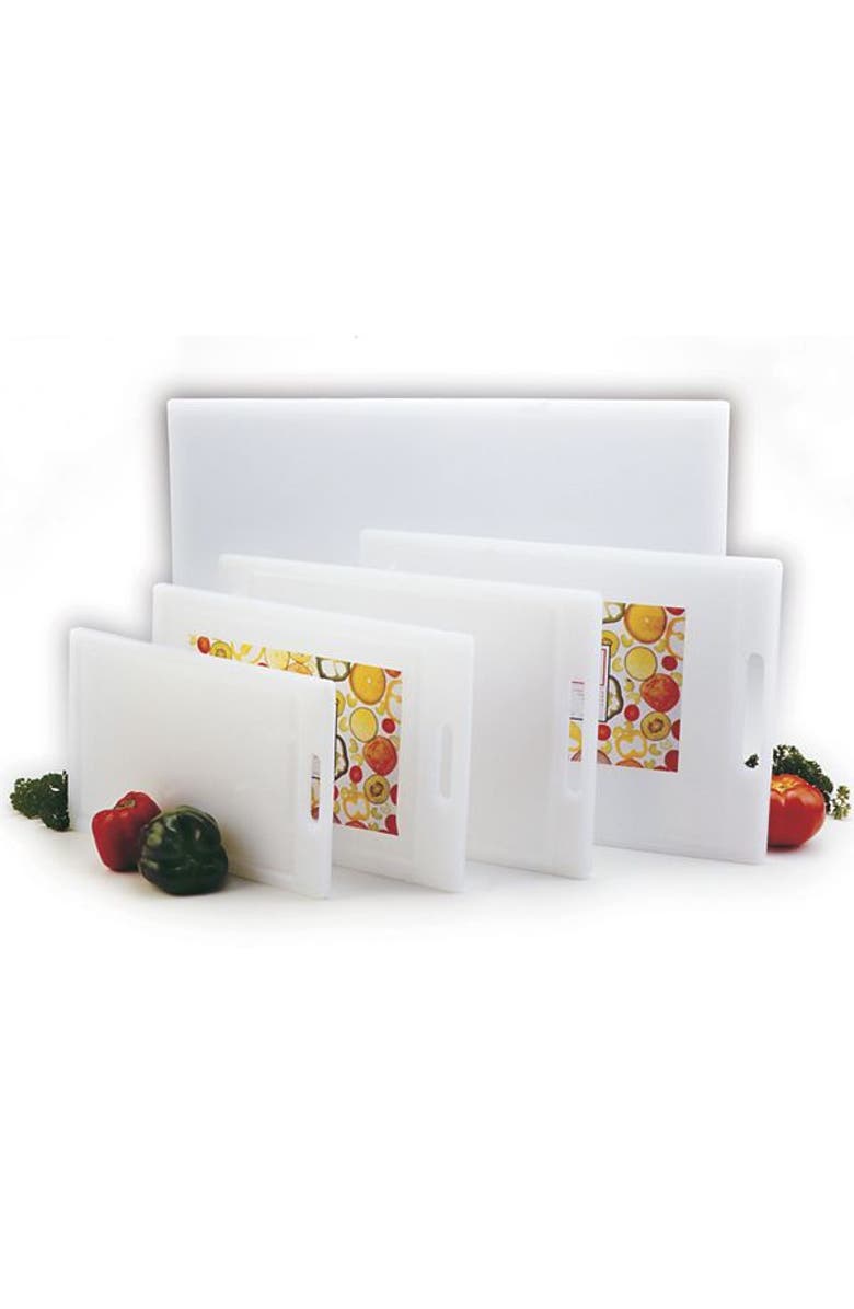 Norpro Professional 18-Inch x 24-Inch Cutting Board, White, Alternate, color, White