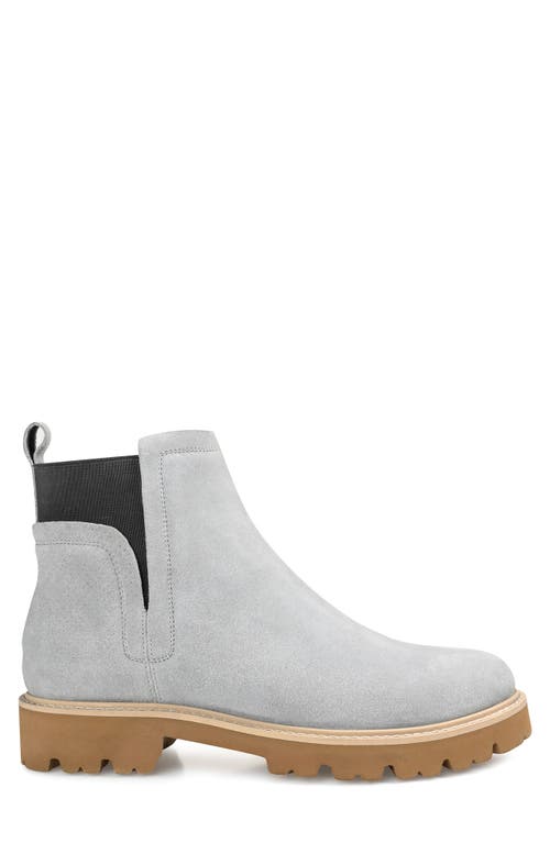 Journee Collection Journee Signature Bristol Chelsea Boot In Grey