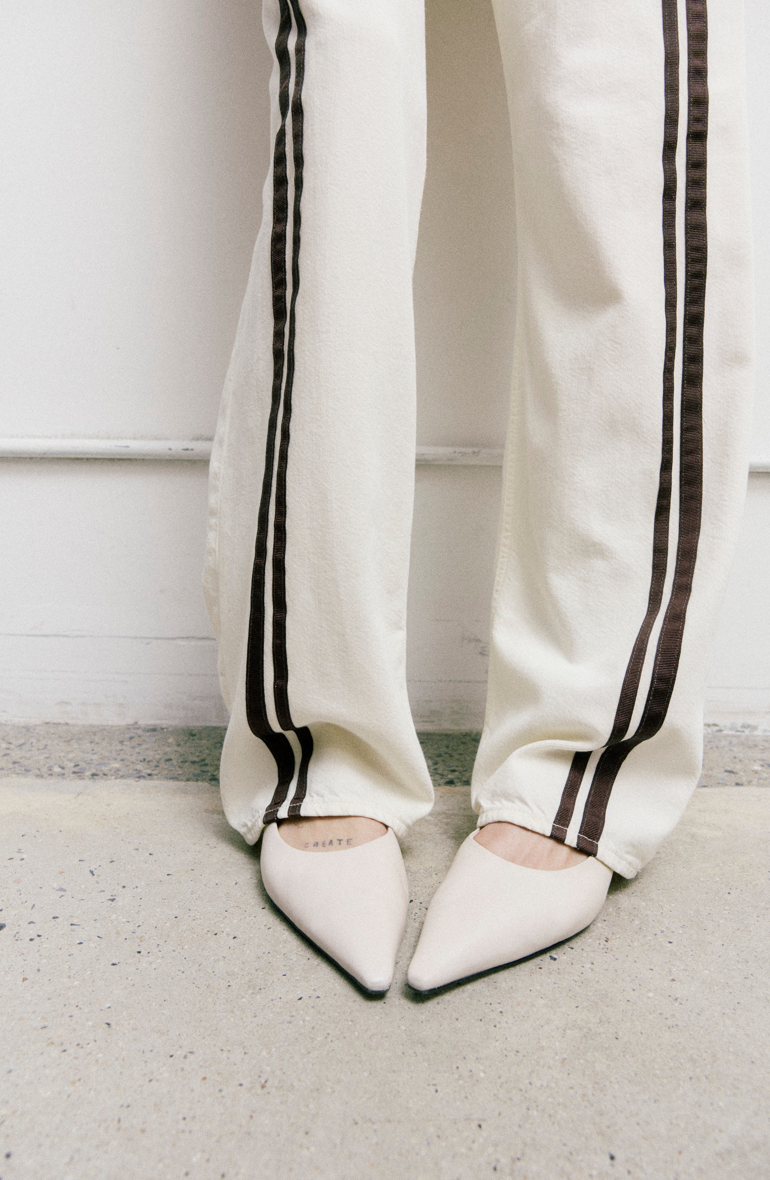 Mercer Pointed Toe Slingback Flat - image 4