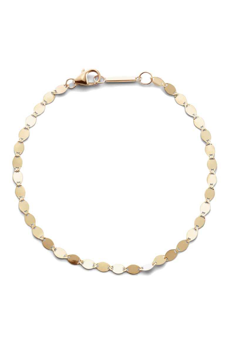 Nude 14K Gold Link Bracelet, Main, color, YELLOW GOLD