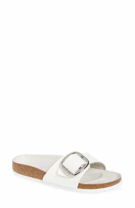 Madrid Big Buckle Slide Sandal