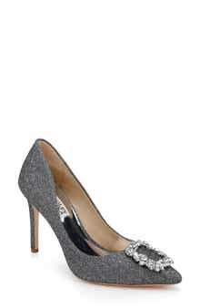 BADGLEY MISCHKA Collection Cher Crystal Embellished Pump
