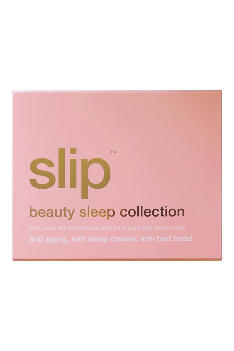 slip™ for beauty sleep Pink Collection (Nordstrom Exclusive), Alternate, color, PINK/PINK