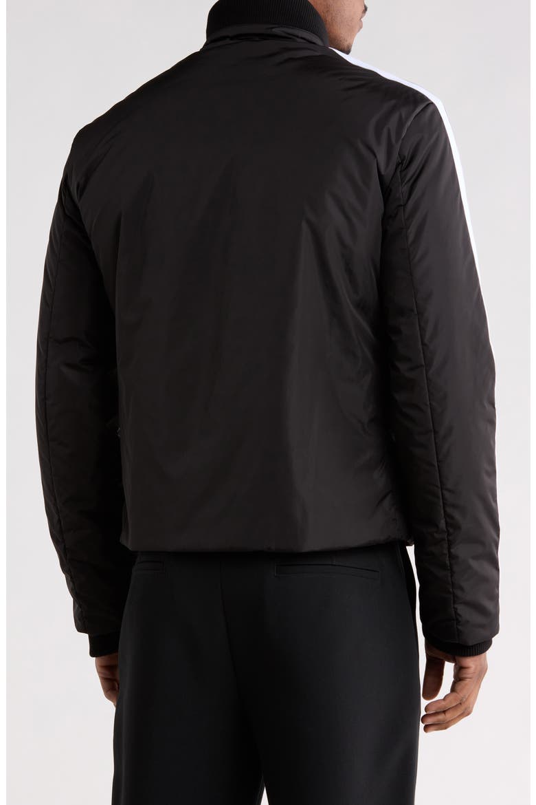 Classic Logo Track Jacket, Alternate, color, BLACK WHITE