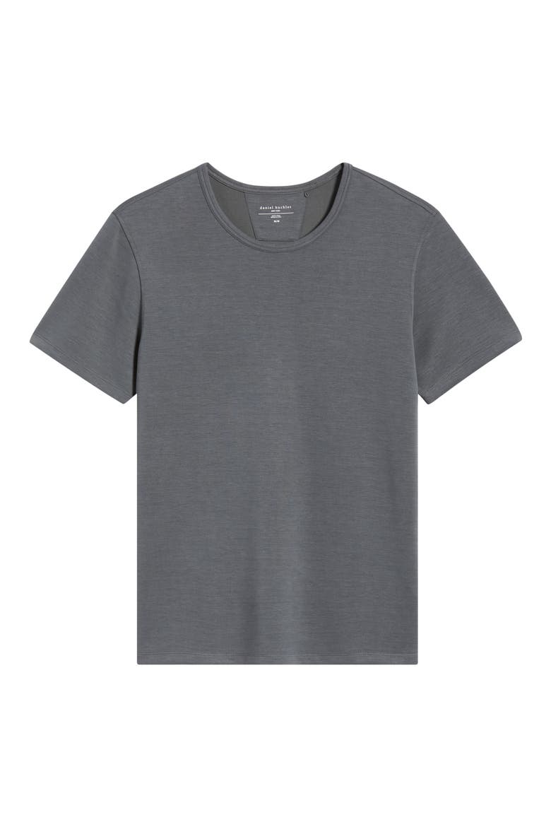 Short Sleeve Crewneck T-Shirt, Alternate, color, CHARCOAL