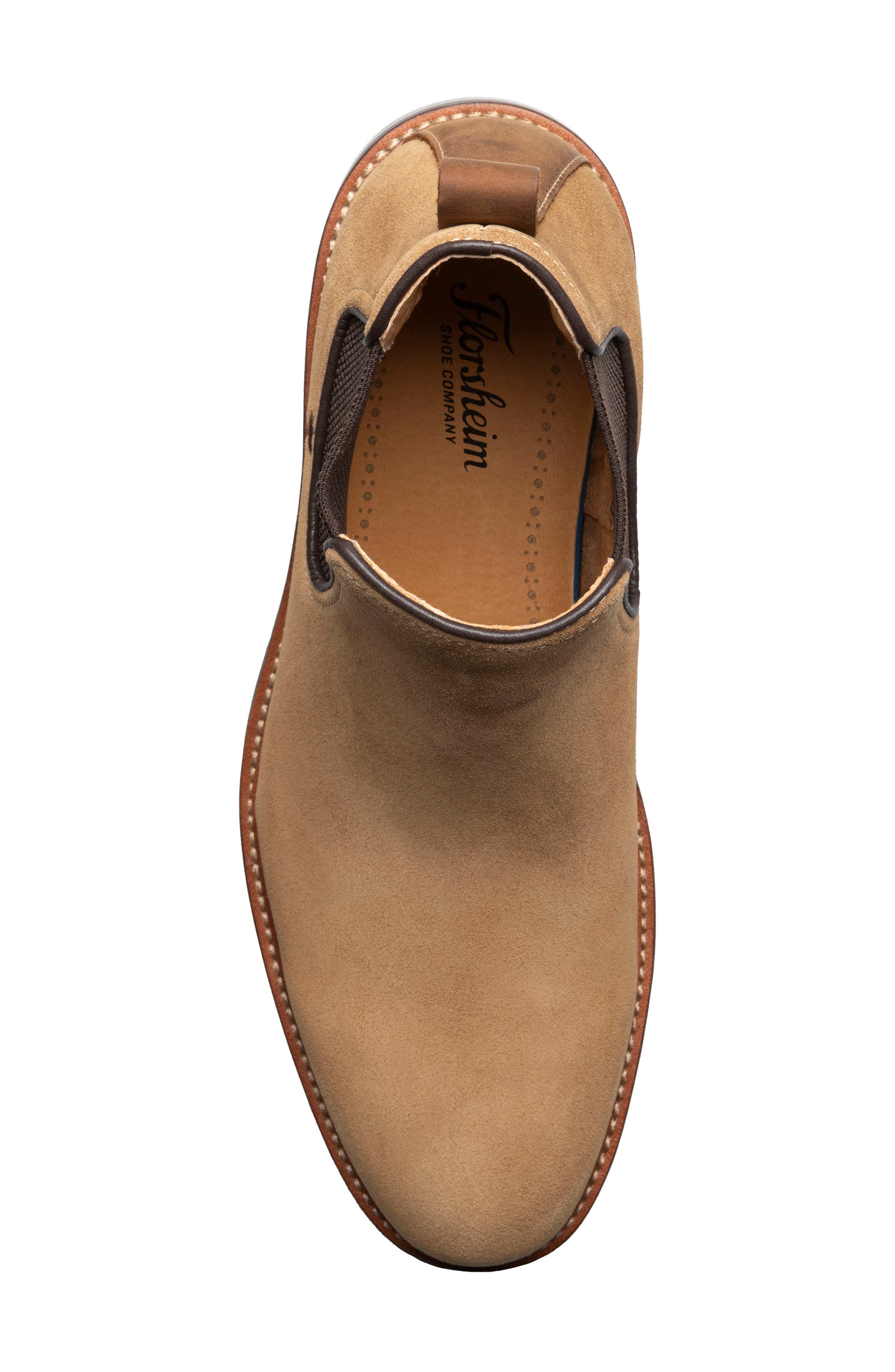 Anthem Plain Toe Chelsea Boot, Alternate, color, MOCHA