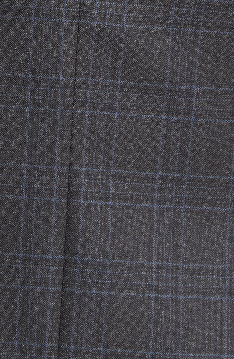 Peter Millar Tailored Fit Plaid Wool Sport Coat, Alternate, color, 