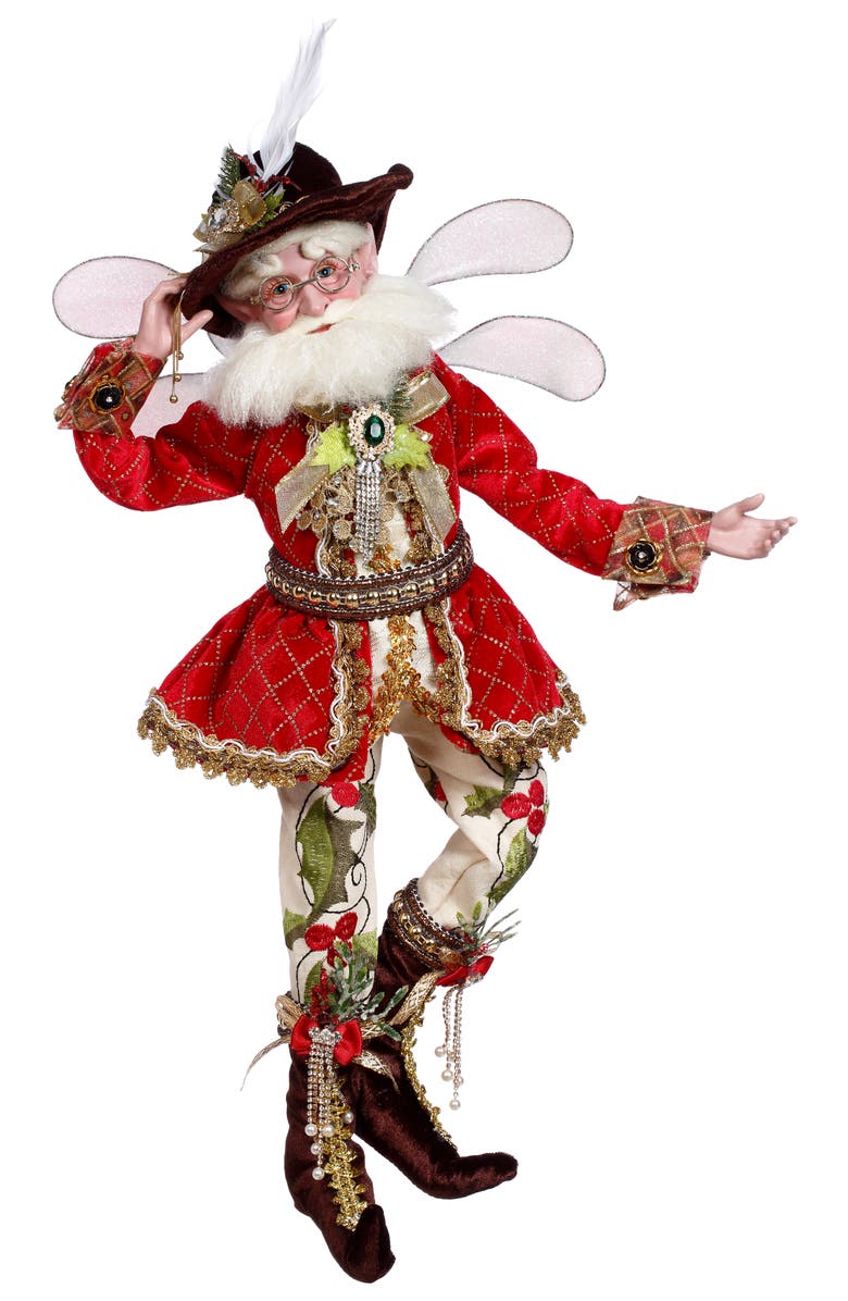 Mark Roberts Bavarian Village Fairy, Large, Main, color, Red