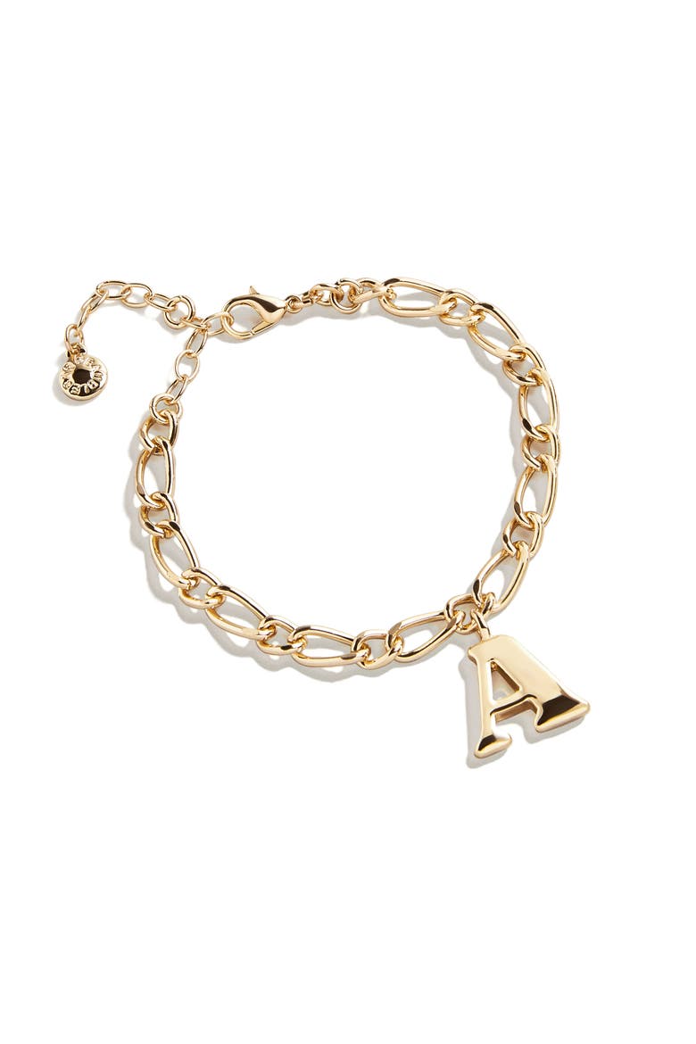 Annika Initial Bracelet, Alternate, color, GOLD - P