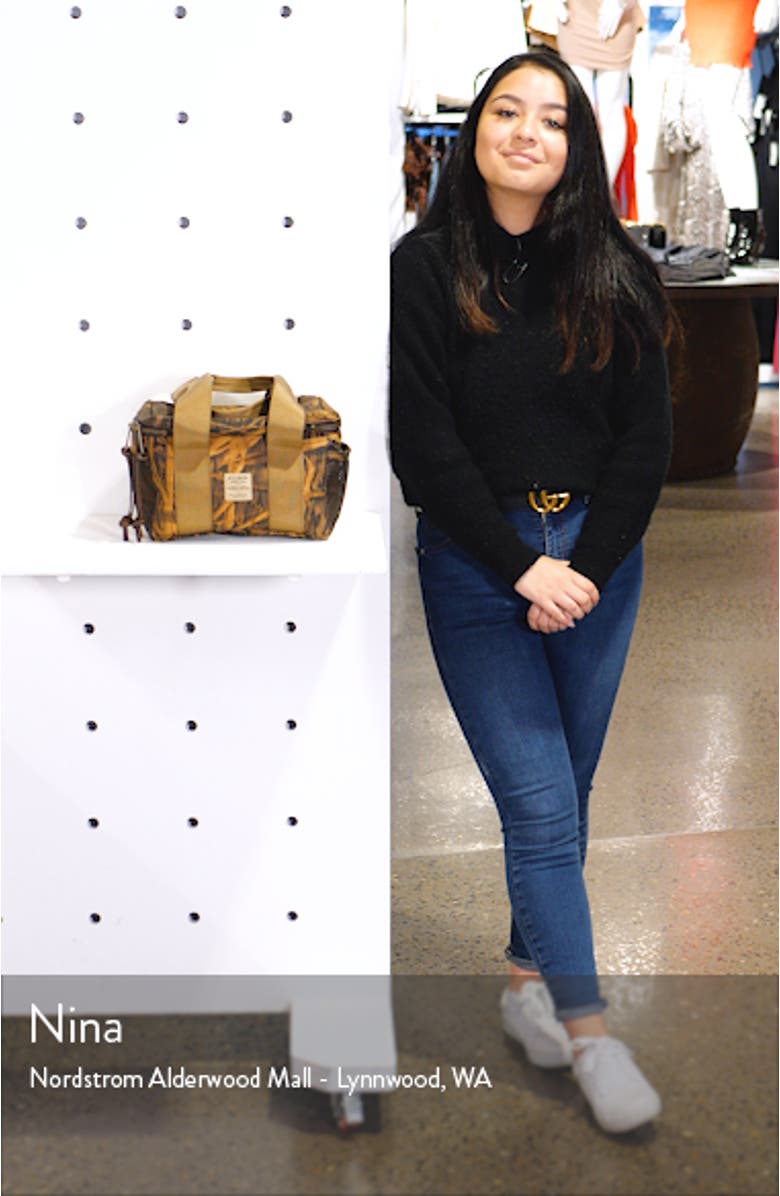 Camo Canvas Lunch Cooler, sales video thumbnail