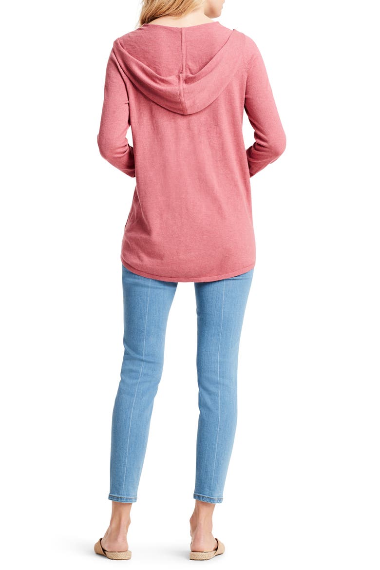 Vital Hoodie, Alternate, color, RHUBARB