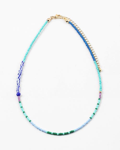 Erin Mcdermott Jewelry Riptide Tiny Beaded Necklace In Multi