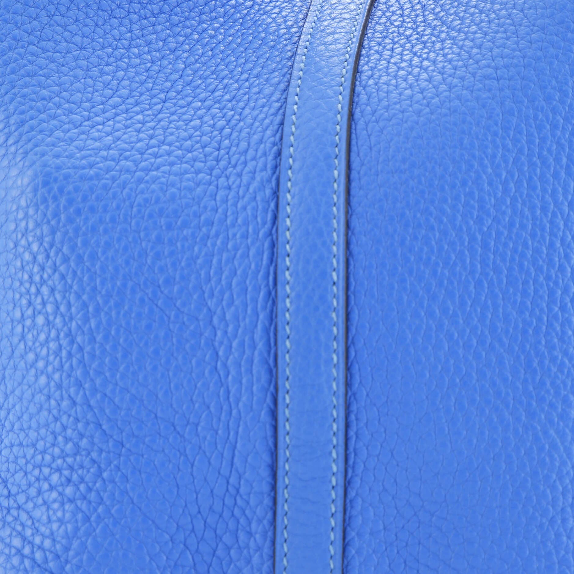 Pre-Owned Hermes Picotin Lock Bag Clemence MM, Alternate, color, Bleu Hydra