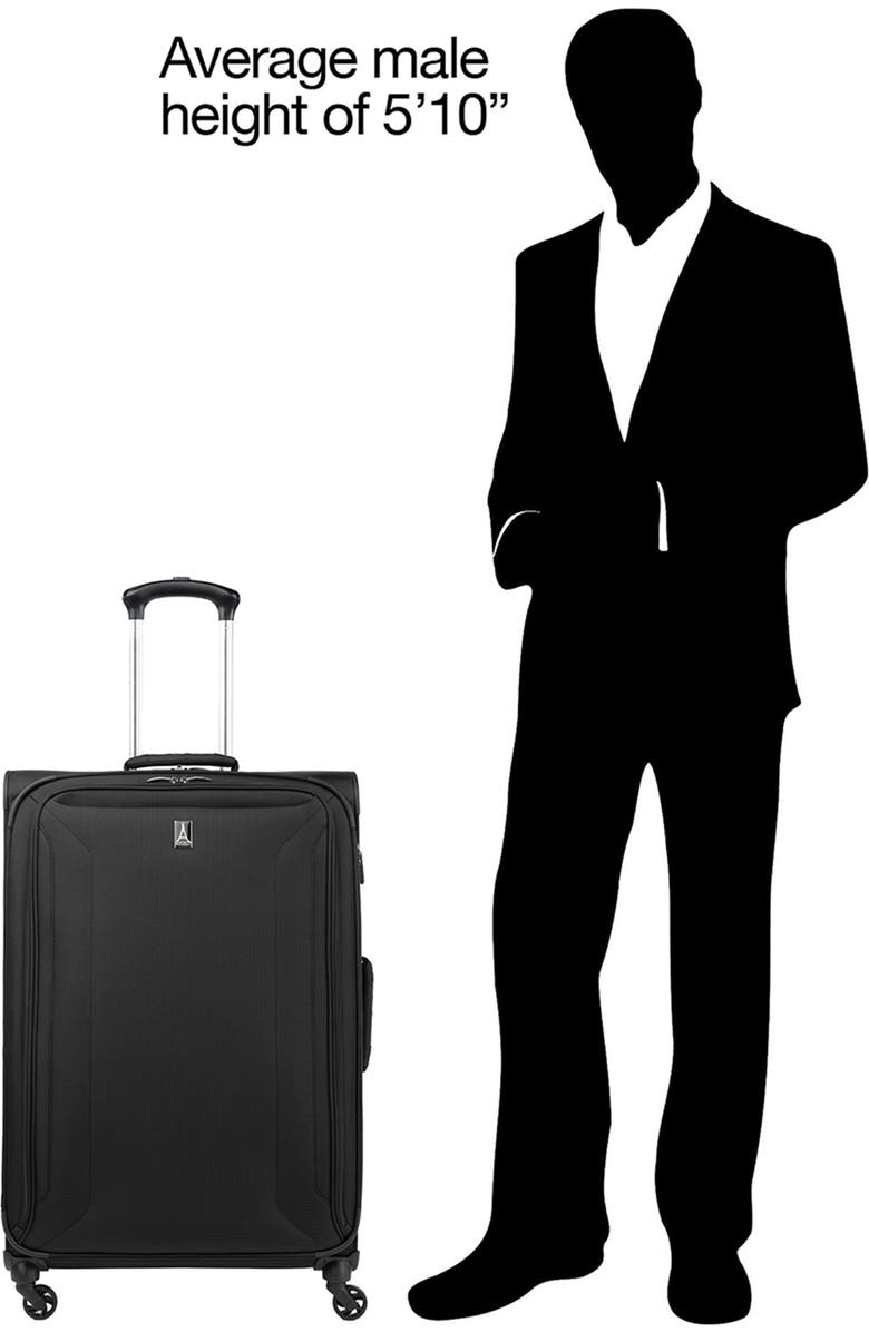 TRAVELPRO Pilot Air<sup>™</sup> 2 29" Expandable Large Checked Spinner Luggage, Alternate, color, Black
