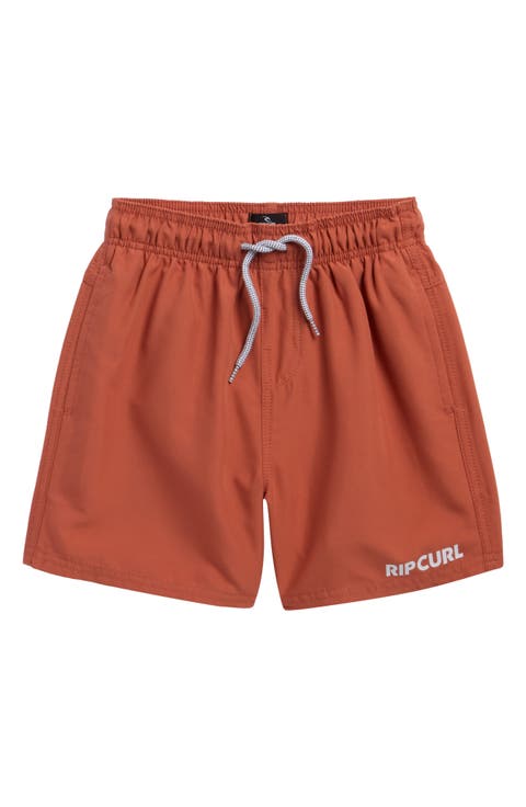 Kids' Streamline Offset Volley Swim Trunks (Big Kid)