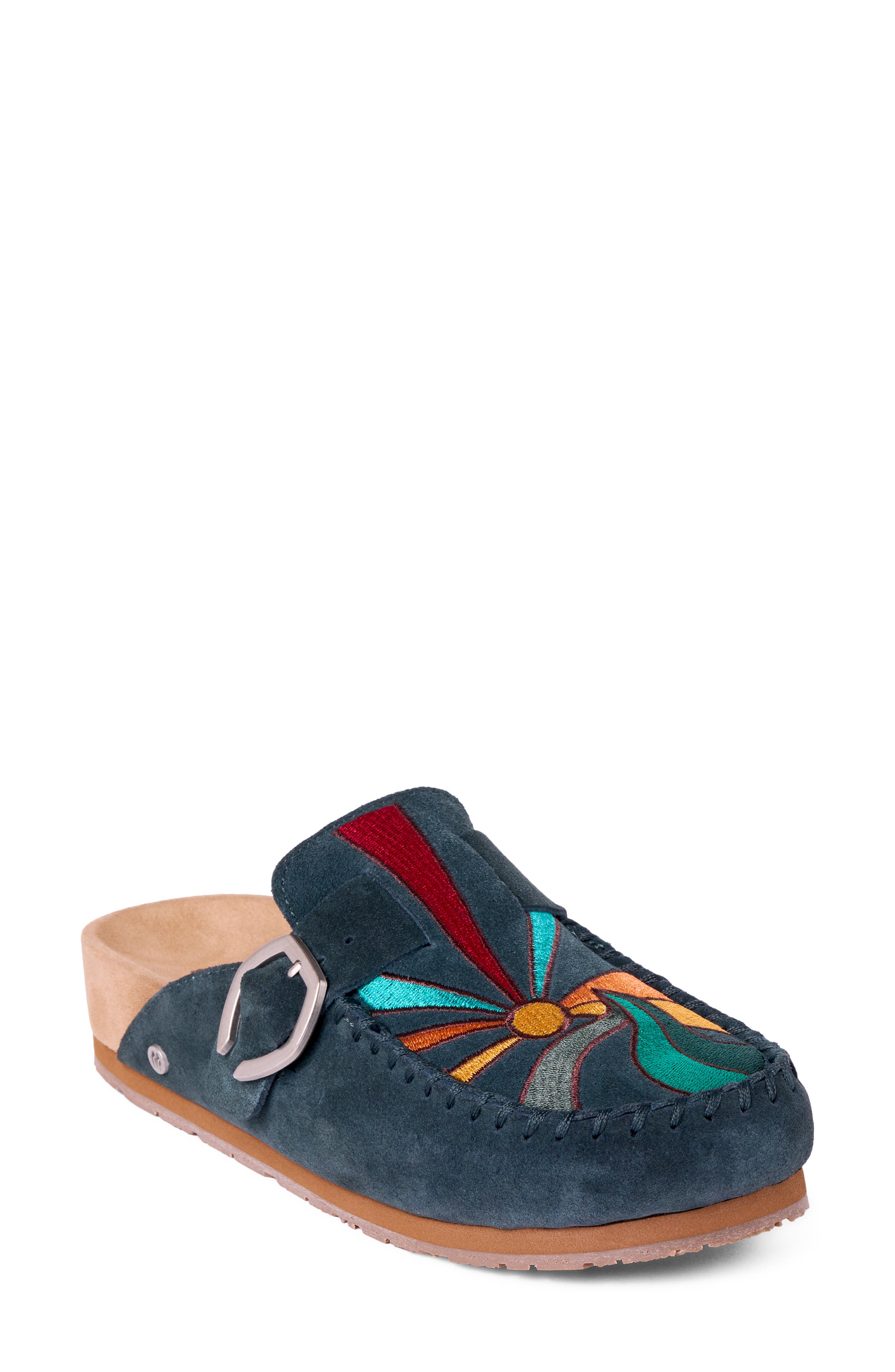 Buckle Clog, Main, color, DARK TEAL SUNSET