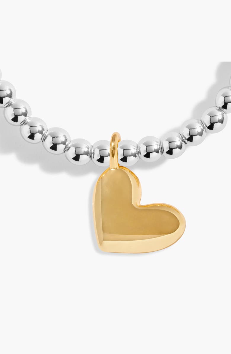 A Littles & Co A Little 'Heart Of Gold' Bracelet, Alternate, color, Metallic Silver
