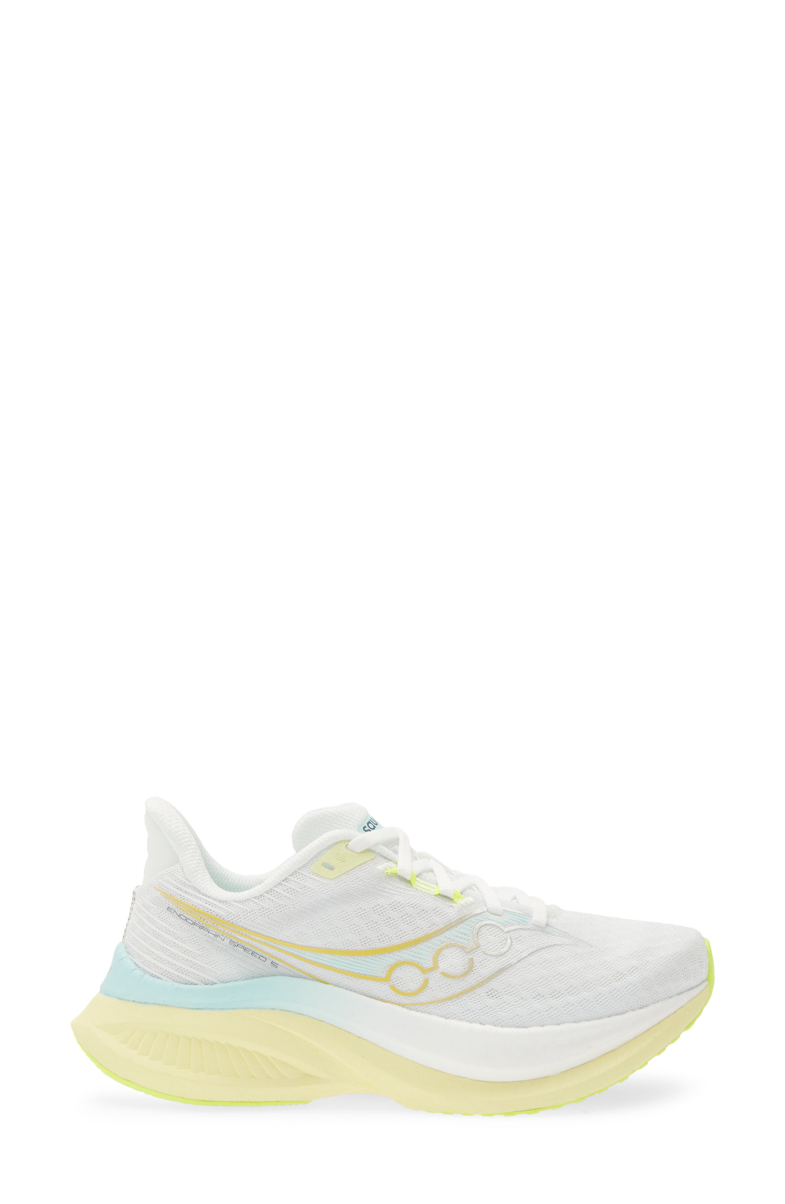 Endorphin Speed 5 Running Shoe, Alternate, color, WHITE/ TENDER