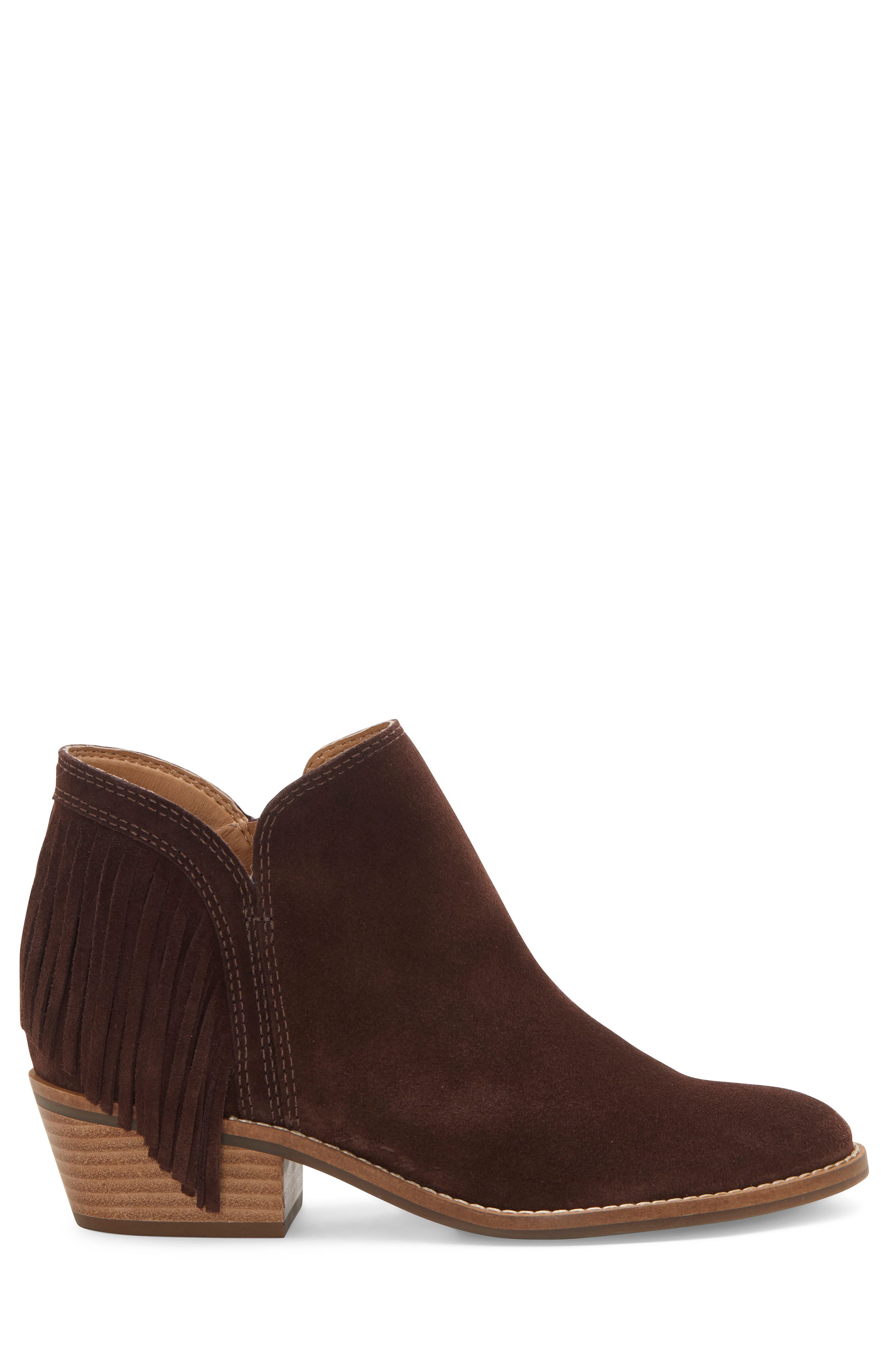 Freedah Bootie, Alternate, color, SOIL SUEDE