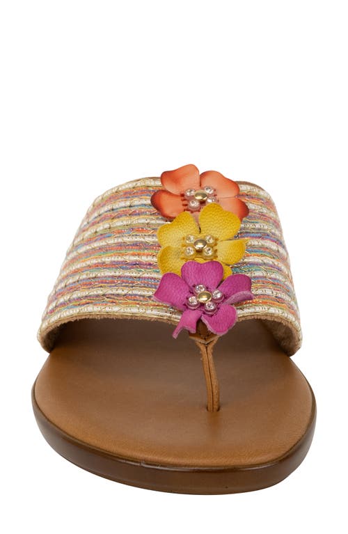 Italian Shoemakers Klaire Sandal In Bright Multi