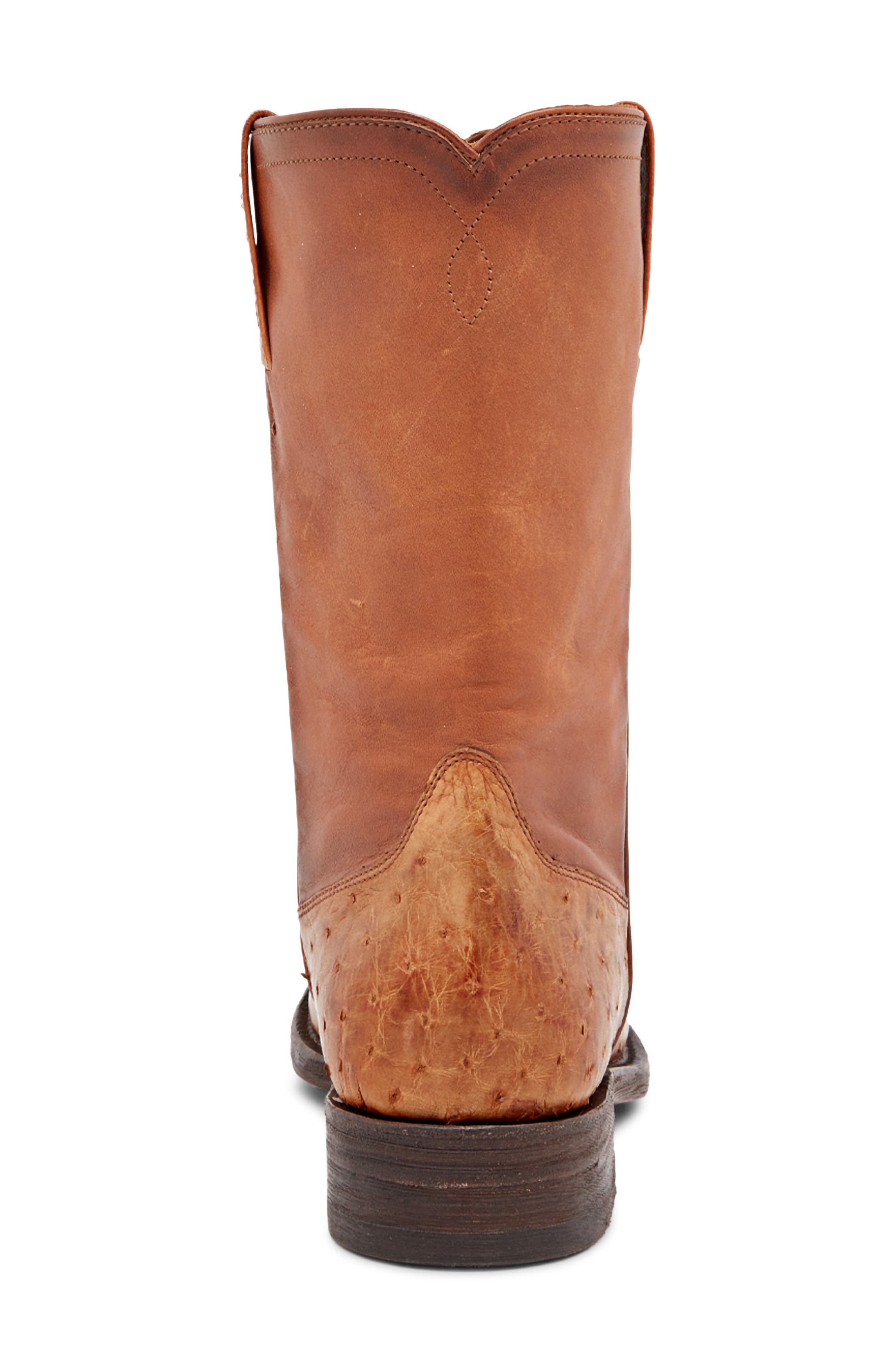 Weston Roper Leather Boot, Alternate, color, BRONZE