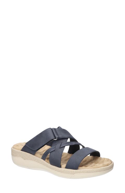 Paola Wedge Sandal - Wide Width Available (Women)