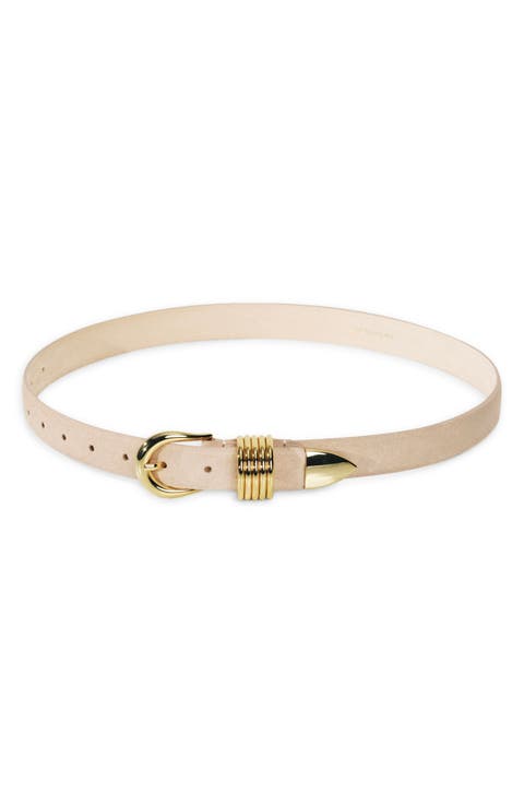 Hollyhock Suede Belt