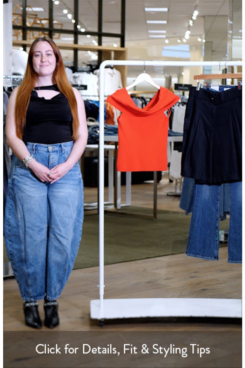 Sesete Off the Shoulder Knit Top video