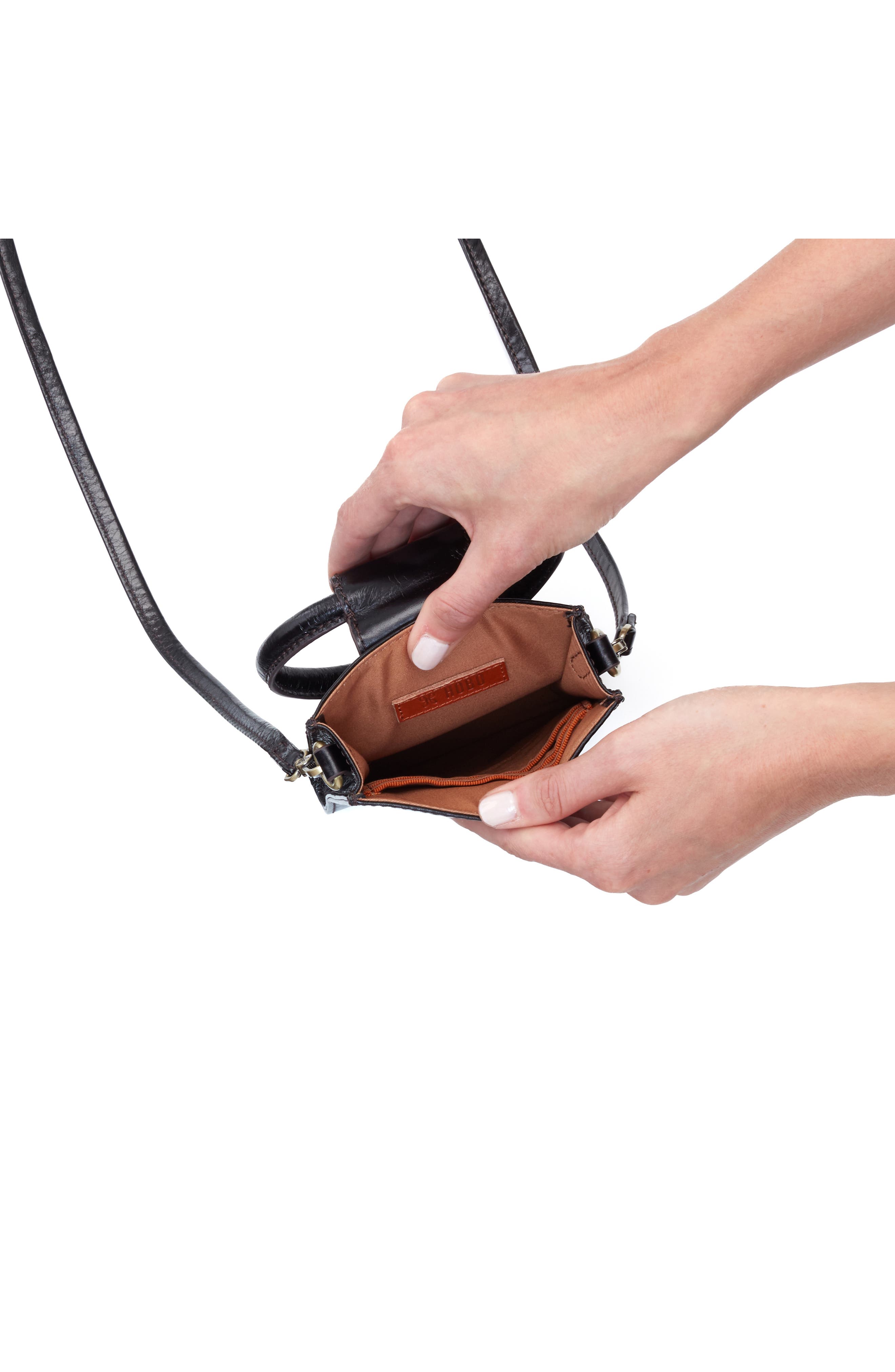 HOBO Sheila Leather Crossbody Bag, Alternate, color, 