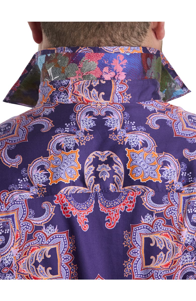 Robert Graham Big & Tall Casino Royale Sport Shirt, Alternate, color, 