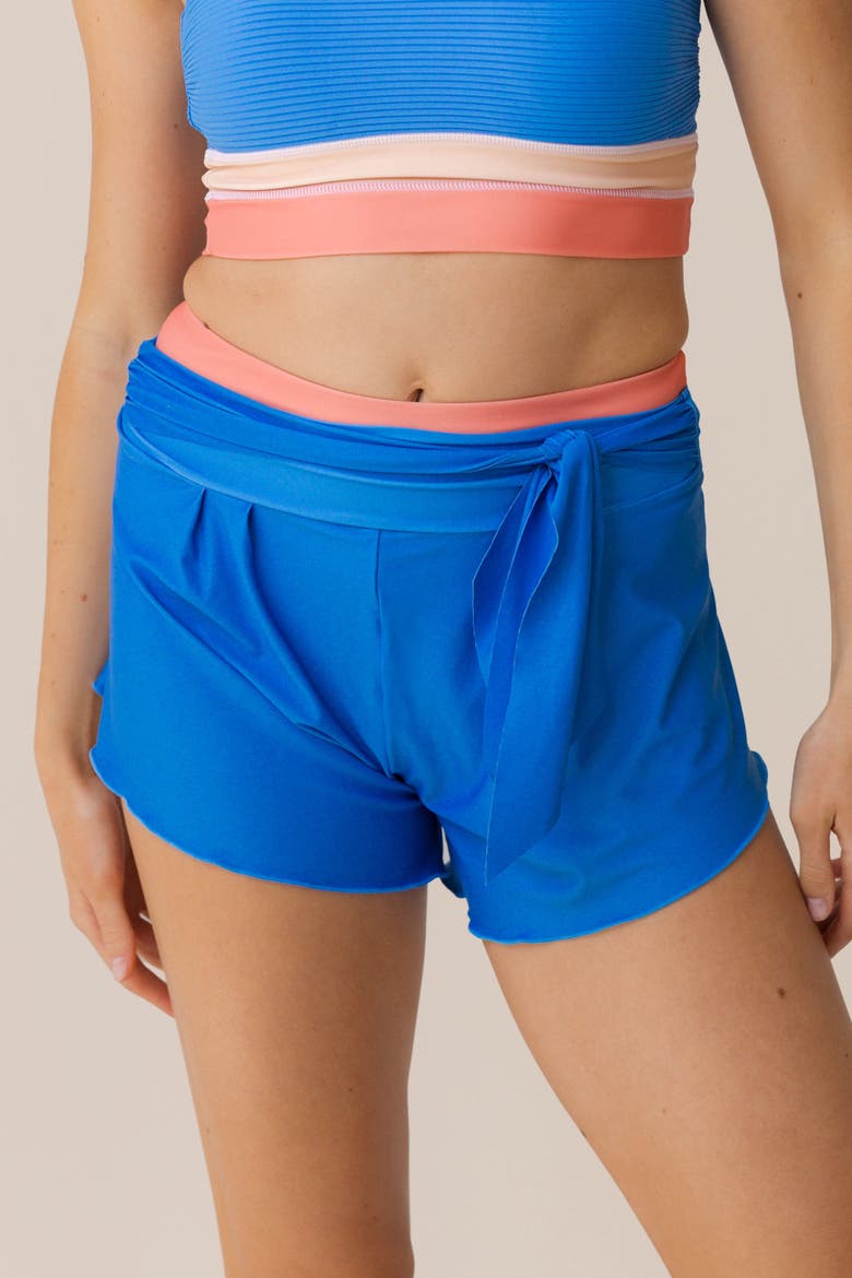 Make it a Romper Short, Main, color, Vivid Blue