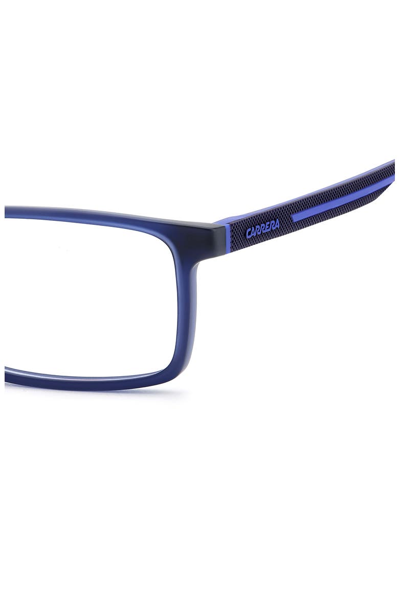 56mm Rectangular Optical Glasses, Alternate, color, BLUE